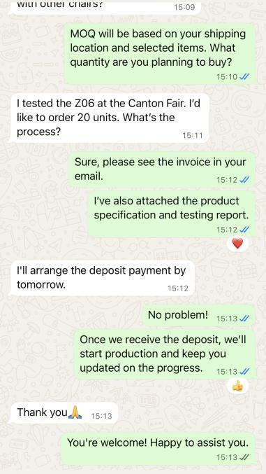 Customer Feedback 5